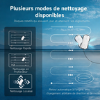 Robot lave-vitres automatique 5300 Pa 4 sprays avec application